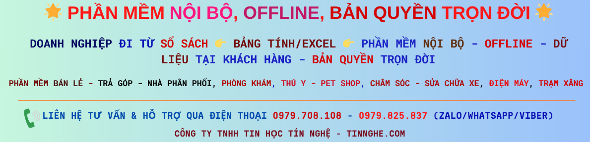 Phần mềm Tín Nghệ